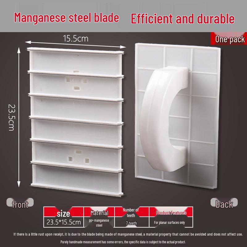 Thickened Wall Planer with Serrated Manganese Steel Blade for Inner and Outer Corners
