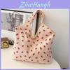 Stylish 2024 Mid-size Canvas Bucket Bag Chic Strawberry Design For Daily Use