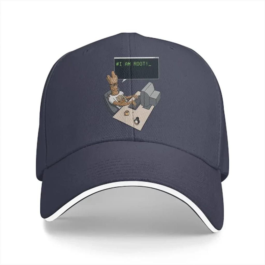 Washed Mens Baseball Cap Admins of the Galaxy Trucker Snapback Caps Dad Hat Linux Operating System Golf Hats