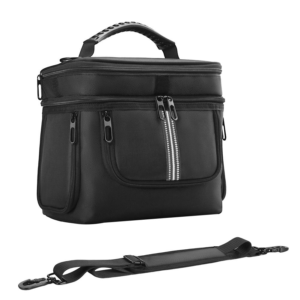 

Bag For BLUETTI Portable Power Station AC2A Carrying Bag Carrying Case Anti-drop Travel Storage Bag with Shoulder Strap & Handle чорний