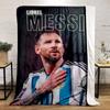 Lionel Messi Football Warm blanket Stylish Design Flannel blanket for bedroom, living room, sofa, and nap sofas
