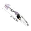Metallic Style Hairpin for Sweet Girls Cute Butterfly Pendant Charm Hair Barrettes Aesthetics Bangs Hair Accessories