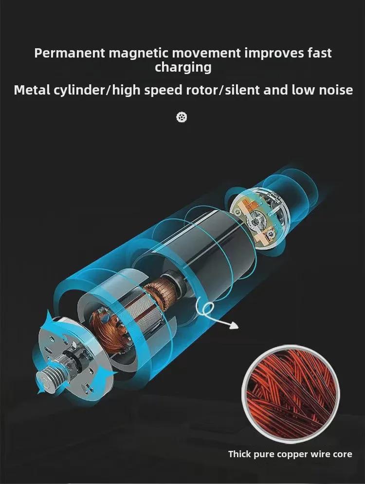 Digital Display Portable Mini Smart Electric Car Tire Air Pump with Lighting