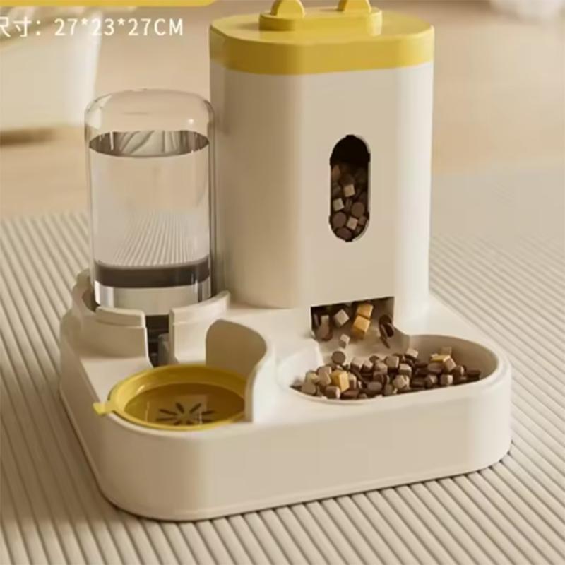 Automatic 2-in-1 Feeder Dog Food Bowl and Water Feeding Device Pet Large Food Dispenser Puppy Pet Kitten Bowl Accessories