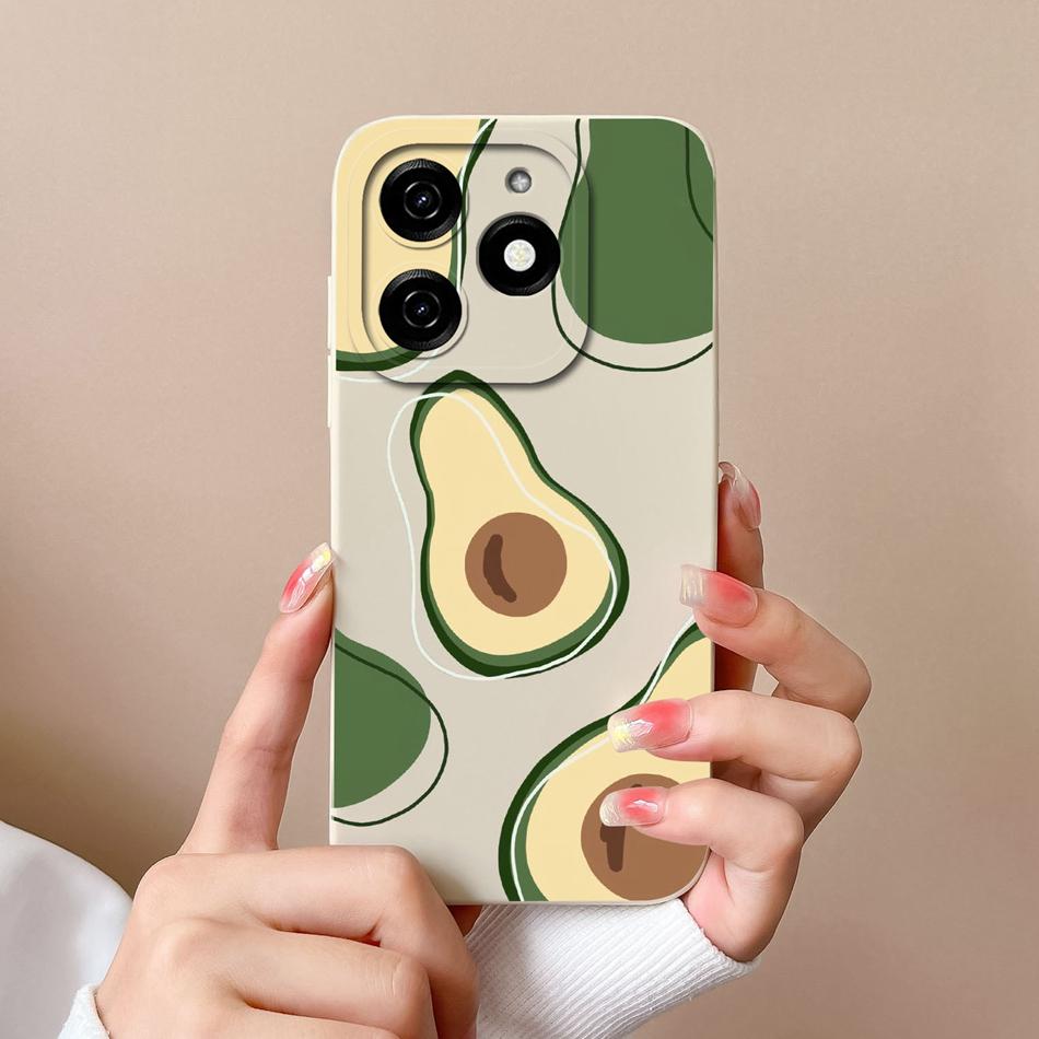 Dinosaur Case For infinix Smart 8 Pro Plus Soft Back Cover Comfortable Liquid Silicone High Quality Phone Housing For Smart8 HD