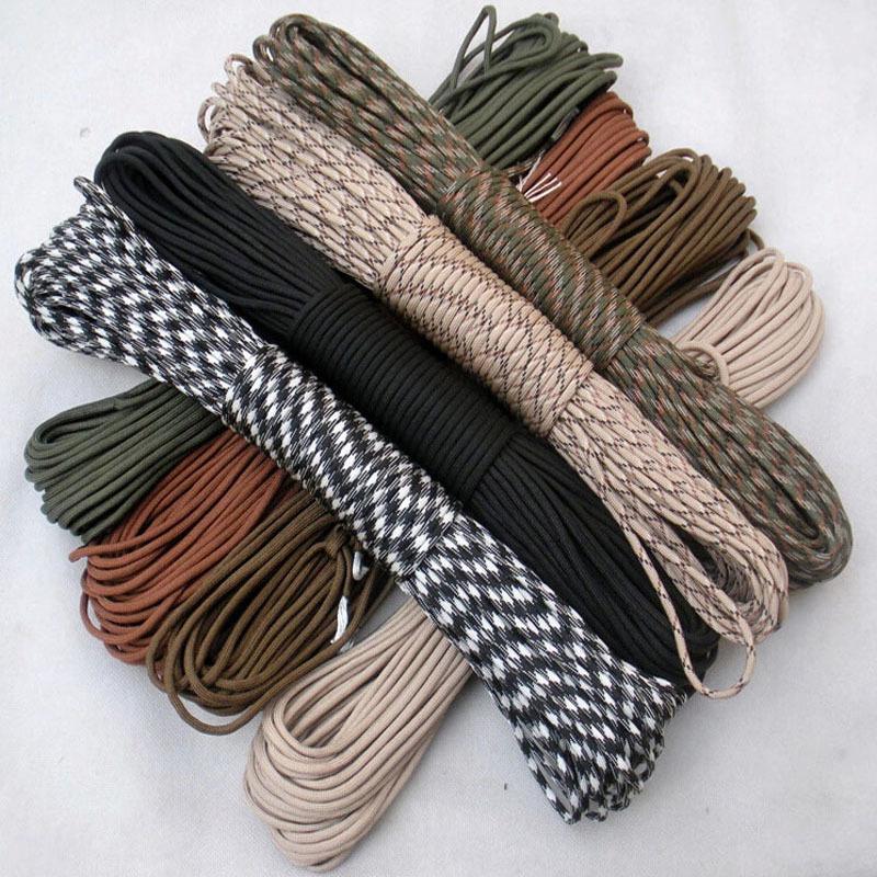 

Seven-Core 4mm Outdoor Emergency Paratrooper Paracord Rope for Slingshots and Tents