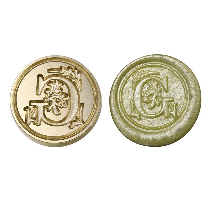 Wax Seal Copper Head Curlicue Vintage 26 Letters DIY Scrapbooking Vintage Wax Sealing Stamp Invitation/Envelop Gift