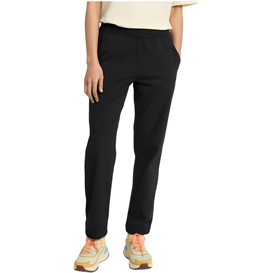 Timberland Lightweight Water-Resistant Casual Pants Women Bottoms Black A61Q7-001
