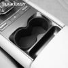 LUCKEASY for BYD Yuan Pro 2024 Car Cup Holder Central Control Drinks Holder Silicone Storage Tray Interior Accessories Cup Holders 5