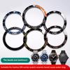 For Omega Seamaster 300 High Quality Ceramic Watch Bezel  Replace Colorful Luminous Ring Watch Accessories 38mm 40mm 42mm