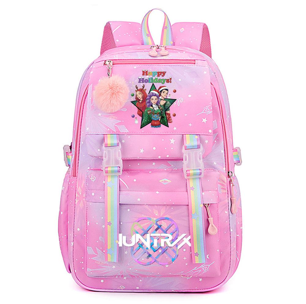 Christmas K-Pop Demon Hunters Printed Large Capacity Waterproof Backpack Teenger Student Girl Boy Schoolbag Bookbag waterproof Travel Bag Mochila