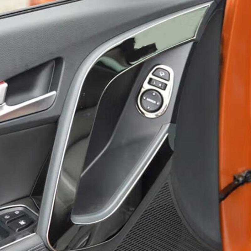 Car Cover Stick Trim For Hyundai Creta IX25 2014 2015 2016 2017 2018  Door Inner Handle Bowl Armrest Handrail Frame Panel