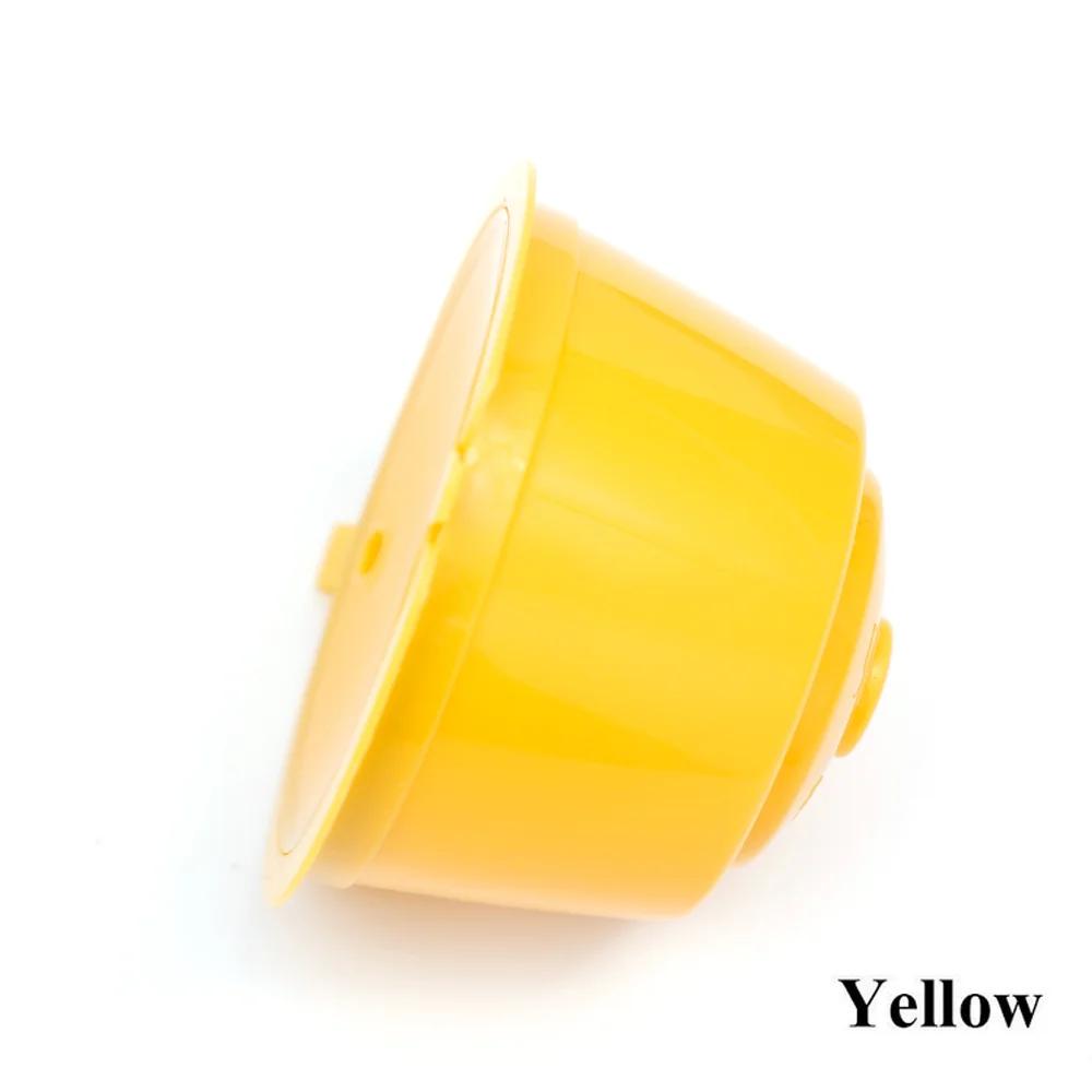 1/6PCS Refillable Coffee Capsule Filter Cups for Nescafe Dolce Gusto Refillable Caps Filter Baskets Strainer Coffeeware Crema