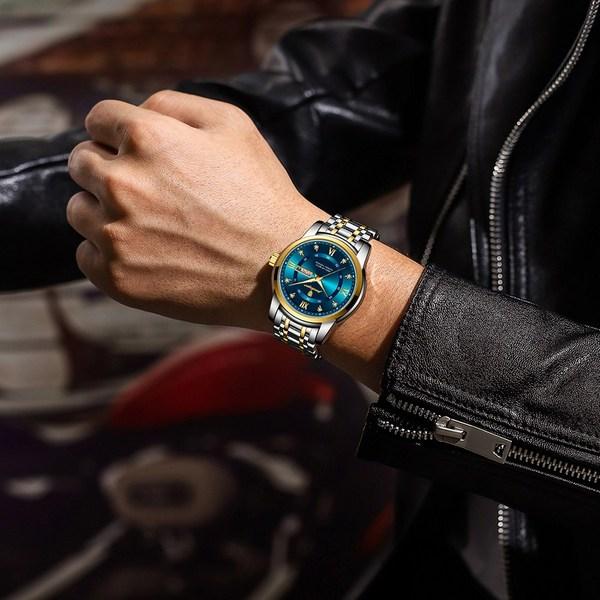 Pánské kovové hodinky Pánské kovové hodinky Kovové náramkové hodinky