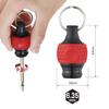VESSEL Ball Grip Quick Set of 2 and with Bit Holder Catcher, (Red Yellow) QB-22K2RY