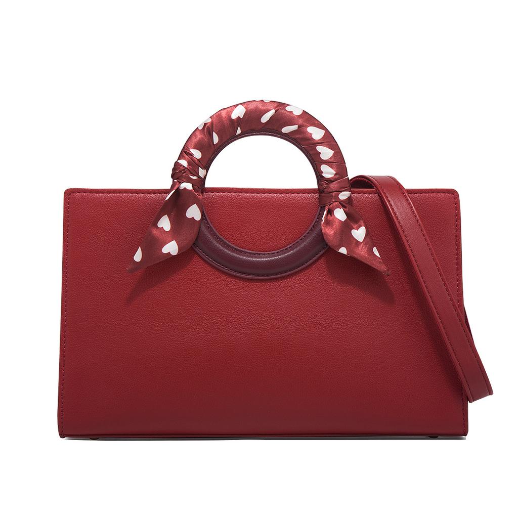 Red Wedding Bag Bridal Bag Premium Wedding Handheld Women'S Bag Wedding Bag