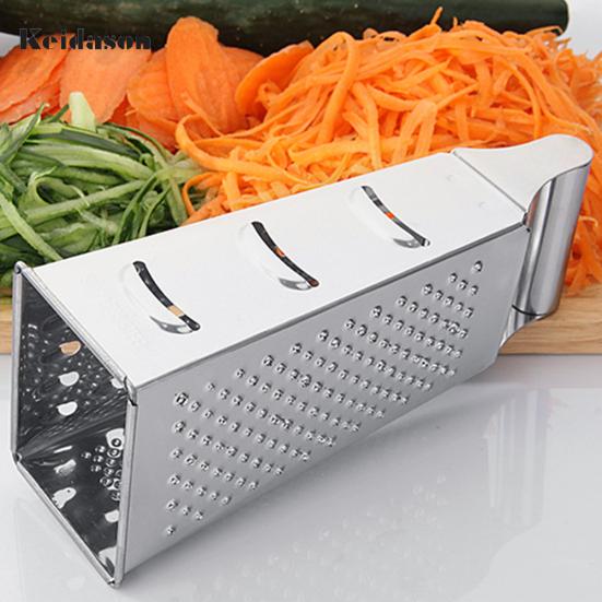 Puntos Stainless Steel 4 Sides Multifunction Garlic Chopper Potato Vegetable Slicer