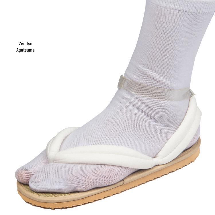 Demon Slayer Nezuko & Shinobu Holzschuhe - Cosplay Schuhe für Erwachsene & Kinder 27CM (Size 42-44) white