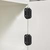 2Pcs Adjustable Tension Spring Hinges Compacts Size Heavy Duty Damping Hinge Gate Hardware For Furniture Cabinet