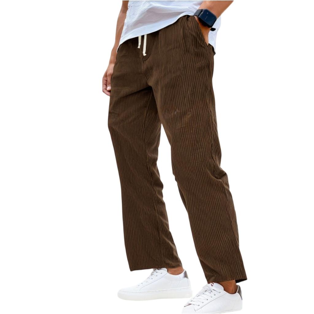 Men'S Pants Beach Pants Solid Color Comfortable Breathable Casual Daily Vacation Pants