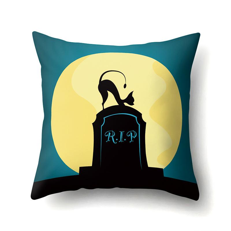 

Хэллоуин Наволочка Подушка для поясницы автомобиля Тыква Чехол для диванной подушки Офис Дом Гостиная Наволочка Pillow core not included