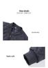 Men's 3D Winter Stand Collar Cotton Jacket - Simple, Comfortable, Warm