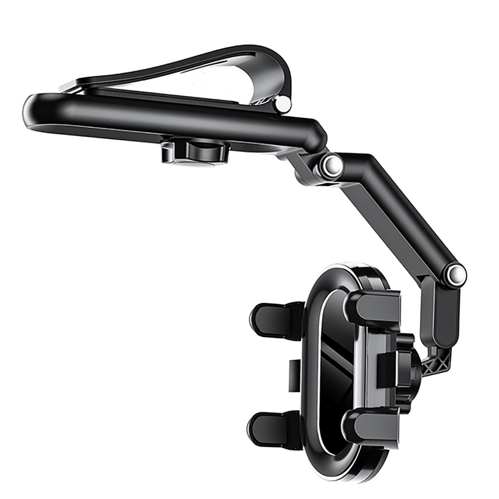 

Новый многофункциональный солнцезащитный козырек 1080°, универсальный вращающийся на 360 градусов держатель для телефона, подходящий для любой сцены, автомобильный держатель - вращающийся и выдвижной One Size