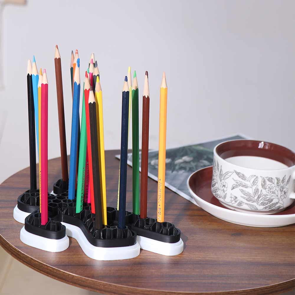 Crime Scene Pencil Stand Cartoon Pen Container Multi-function Pen Holder  Desk Storage