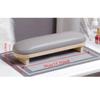 Wood Stand Manicure Hand Pillow PU Leather Manicure Table Mat Nail Art Hand Cushion  For Two Hands