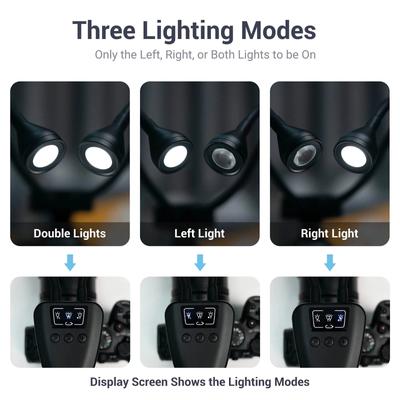DSLR Makro Fotoğrafçılık için LED Dolgu Işığı Ürün, Yemek ve Portre Fotoğrafçılığı için Hafif ve Kolay Monte Edilebilir