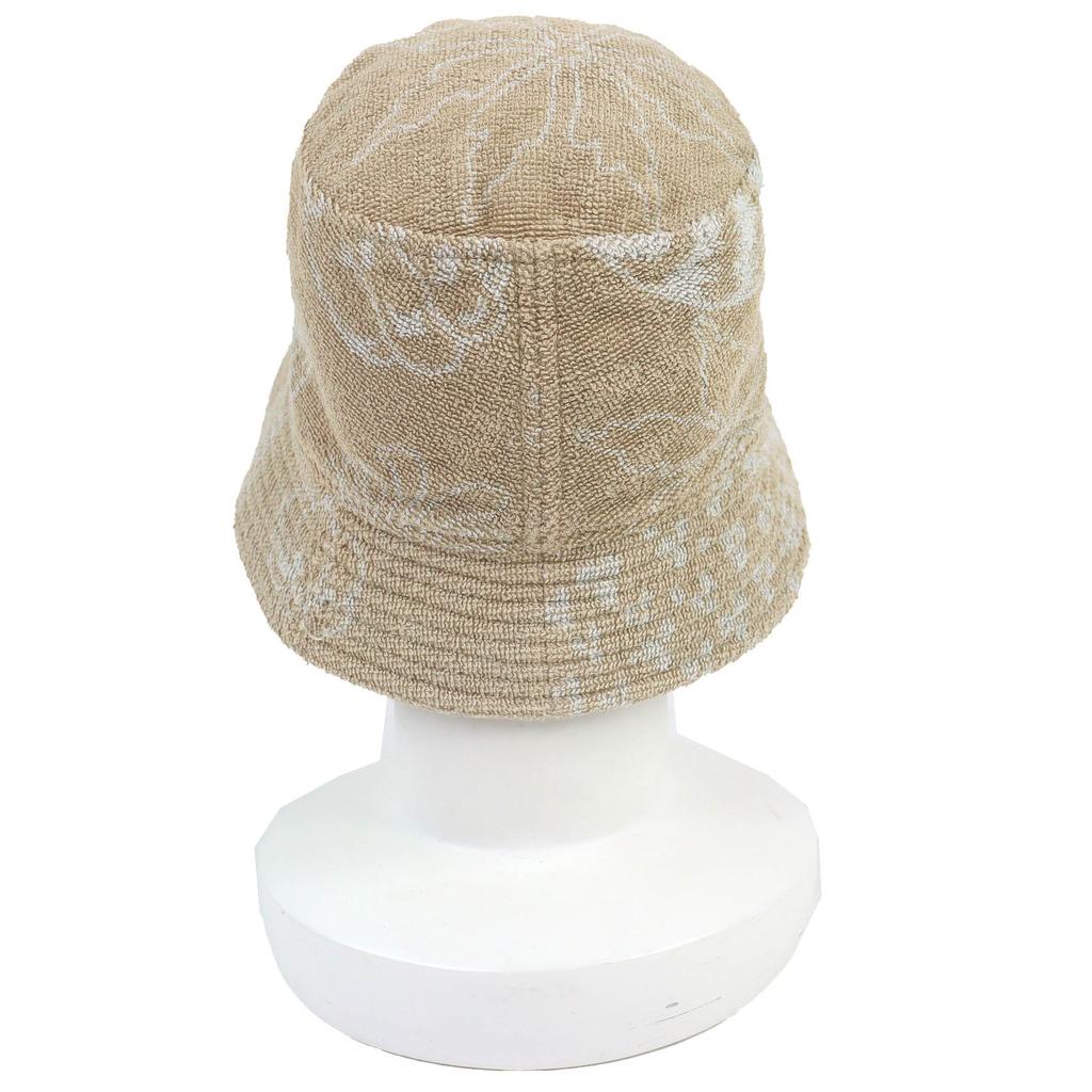 Great HERMES hat Gene Cotton terry baguette hat beige cotton Women 58 Used