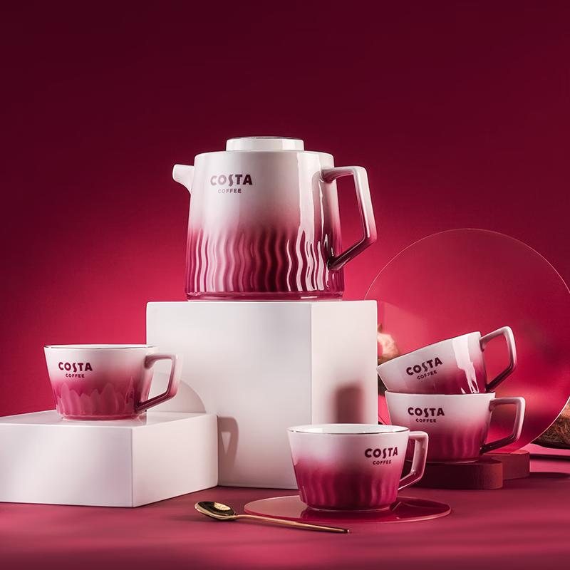 COSTA Ceramic Floral Tea Set