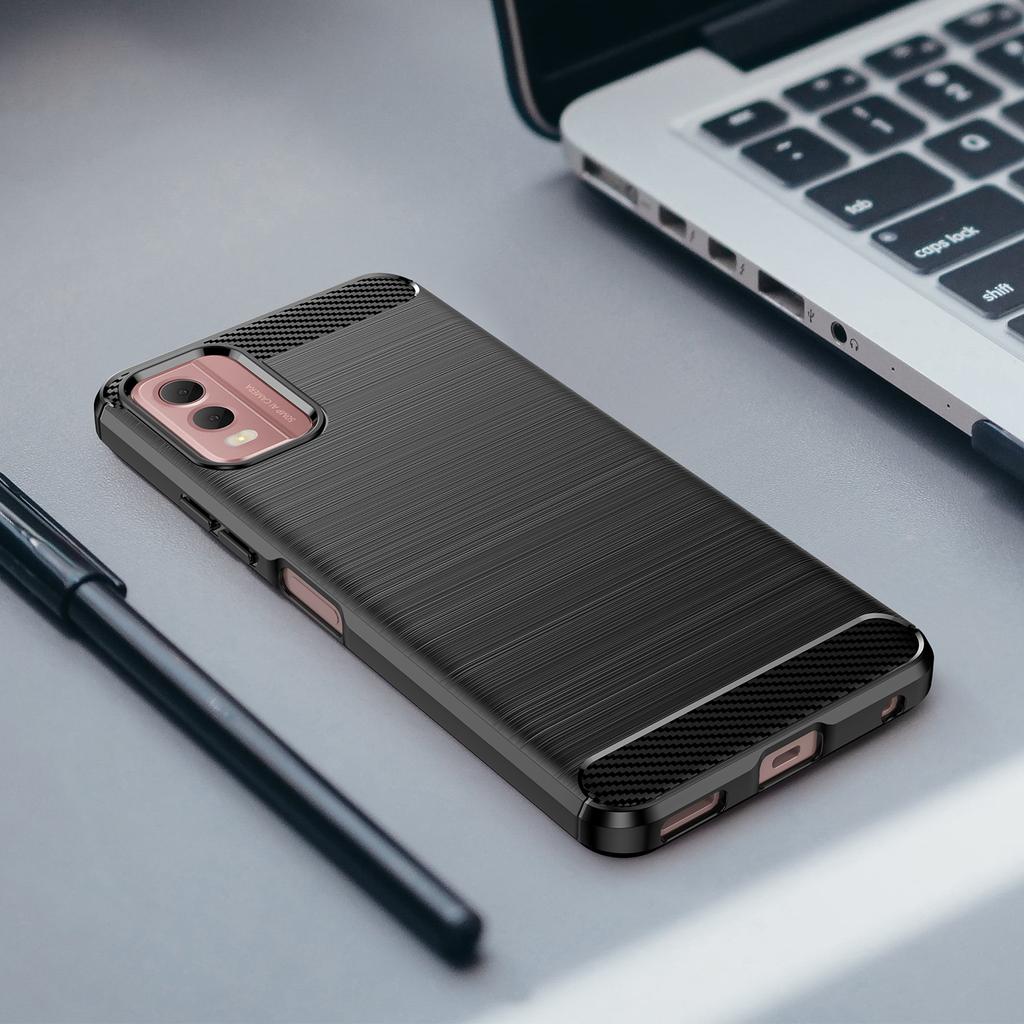 Für Nokia C32 Hülle Für Nokia C200 C100 C31 C21 C12 Plus C22 C32 Hülle Stoßfest Weiches Silikon Schutz-Bumper Für Nokia C32