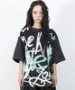 Deumakeu Street Graffiti Oversized T-Shirts