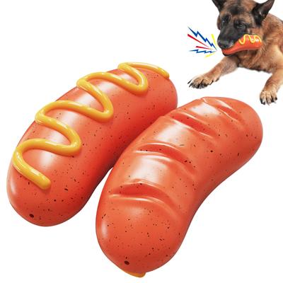 Pet Products Sound Chews Teeth Sticks Hot Dog Sausage Dog Toys