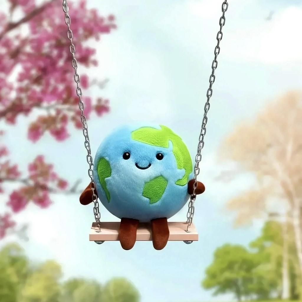 Shape Plush Keychain Pendant Stuffed Doll Backpack Decoration Kids Gift