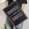 Discipline Equals Freedom Inspirational Metal Wall Art Vintage Home Office Decor Motivational Quote Iron Painting