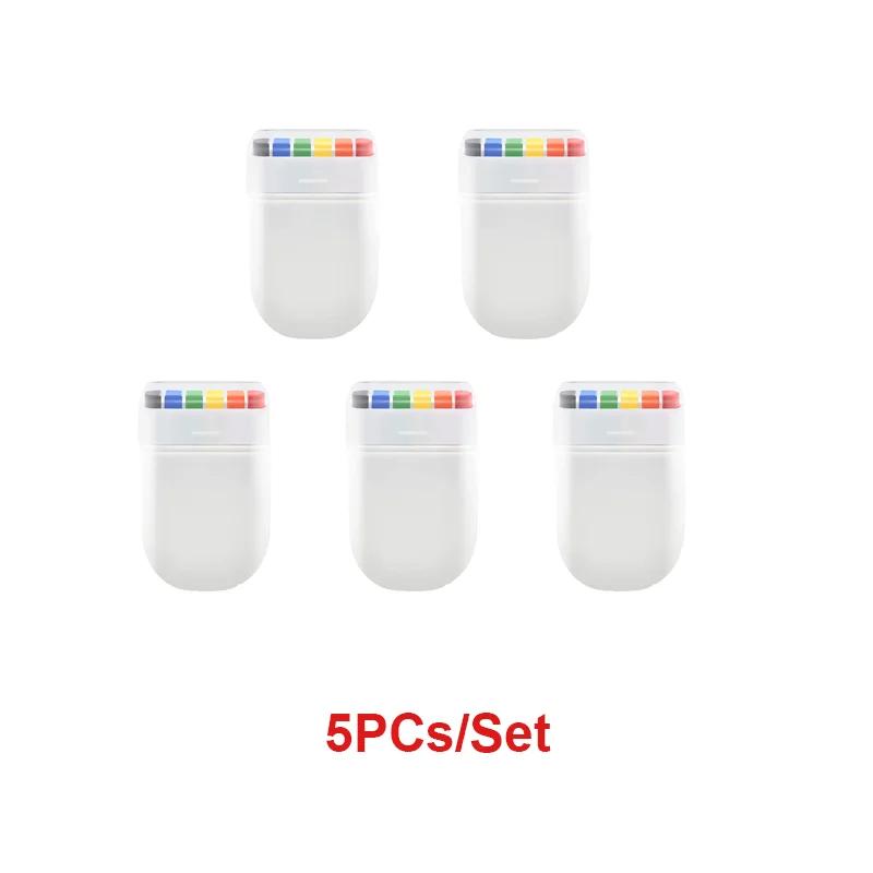 2 Unidades Giz de Cera Arco-Íris Tinta Arco-Íris Festa de Aniversário Tema Colorido Acessórios de Festa Festa Fantasia Família Presente Tamanho de Bolso