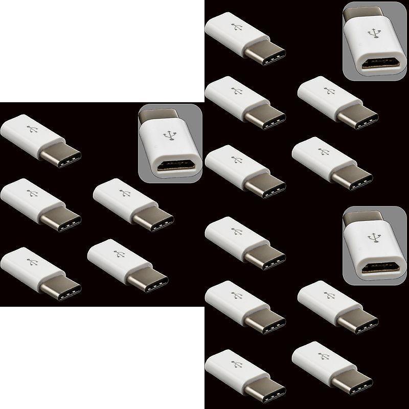 Micro To Typec Otg Adapter For Android Devices With Data Transfer And Charging
