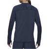 Nike Dri-FIT Logo Print Lauf-Trainingsjacke Schnelltrocknend V-Ausschnitt Herren Oberbekleidung Blau DD4930-437