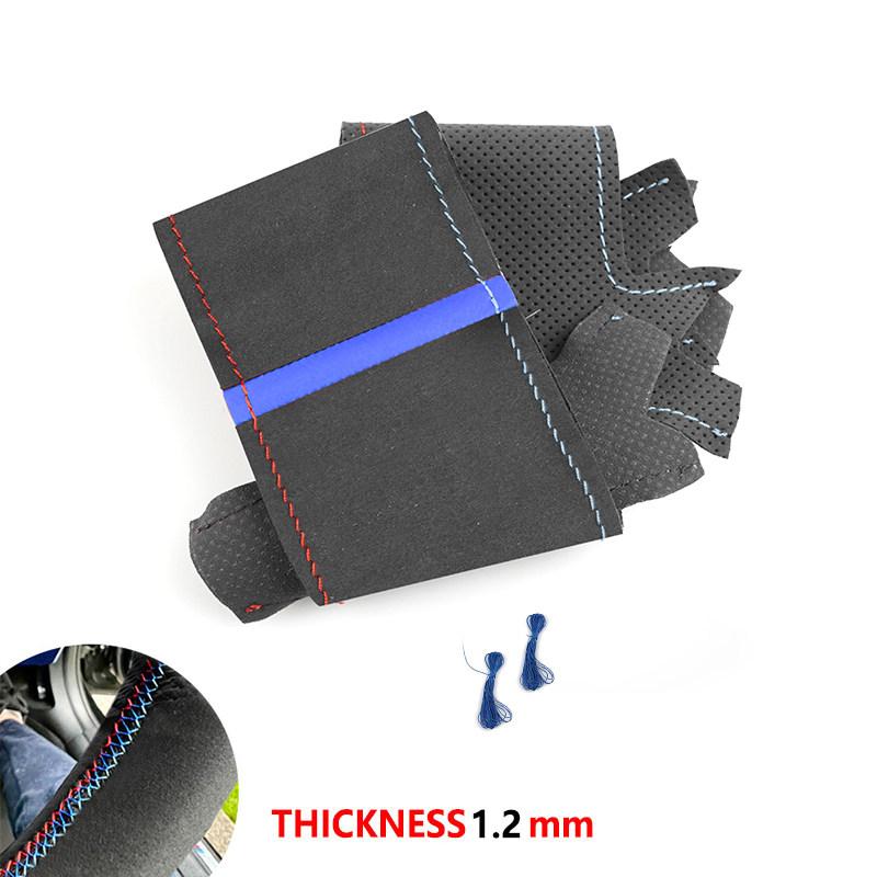 Samochodowy Zamszowy Skórzany Pokrowiec na Kierownicę Wykończenie Dla BMW M Sport F10 F11 F12 F13 F20 F22 F30 F31 F32 F34 F36 F48 F39 F25 F26 F15