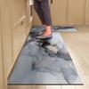 Rutschfeste Küchenmatte Lange Teppiche Kristall-Samt-Teppich für Wohnzimmer Absorbierende Fußmatten Schlafzimmer-Fußmatte Alfombra Kleine Teppiche