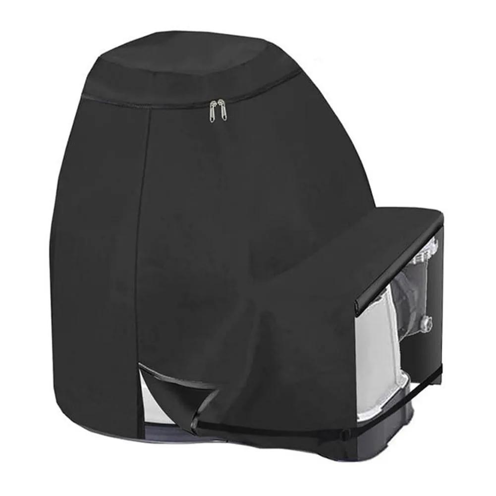 Protective Cover for Sand Filter Pump Made from 420D Oxford Fabric Waterproof and UV Resistant Easy Installation with Zipper
