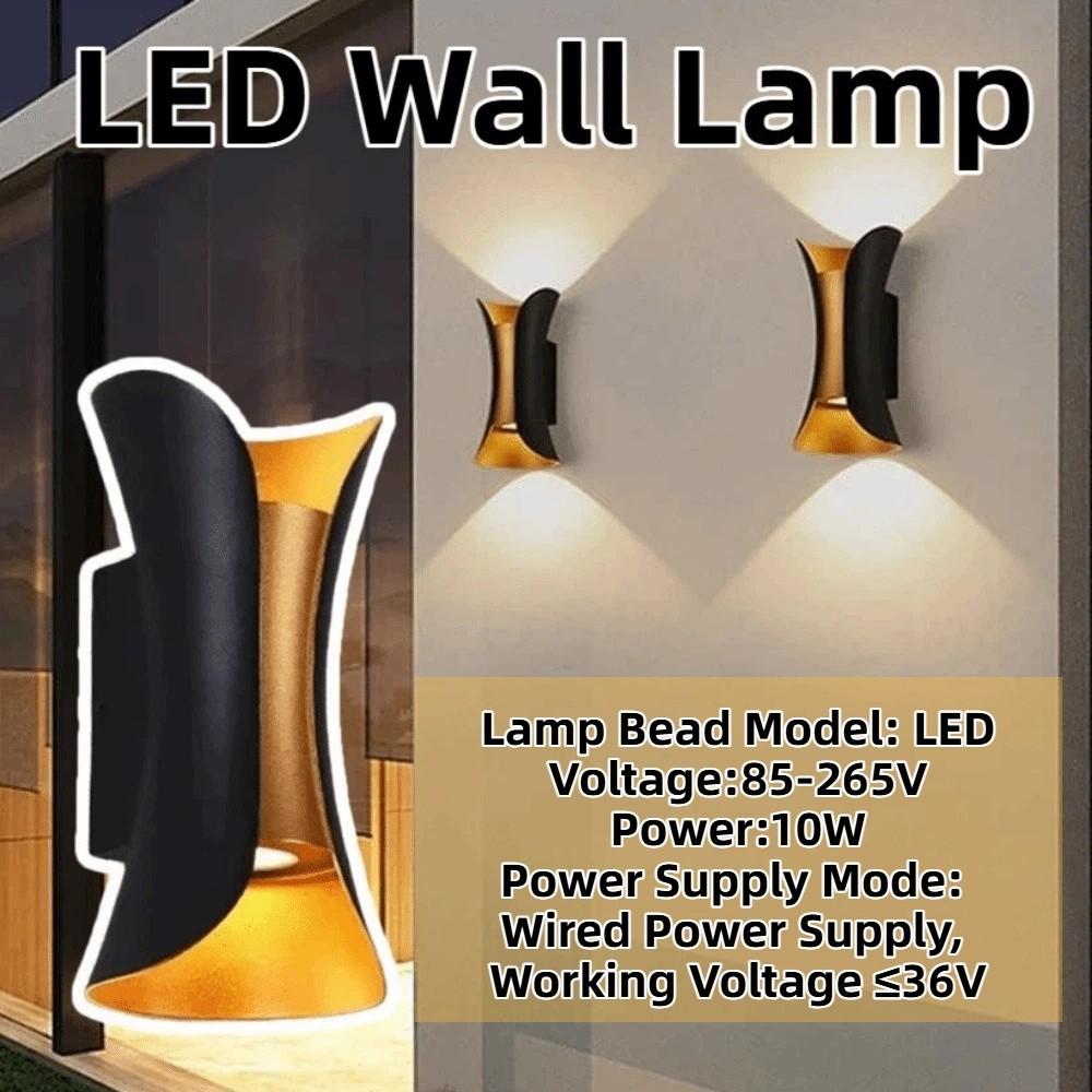 Wireless Outdoor Wall Light Creative Wall Sconce Lamp Minimalist Bedside Lamp  Staircase Lighting