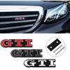 3D Metal GTI Badge Car Front Grille Emblem for Volkswagen VW Caddy Golf 5 6 7 8 GTD Polo Jetta Passat B5 Tiguan Touran MK3 MK5 RJ4