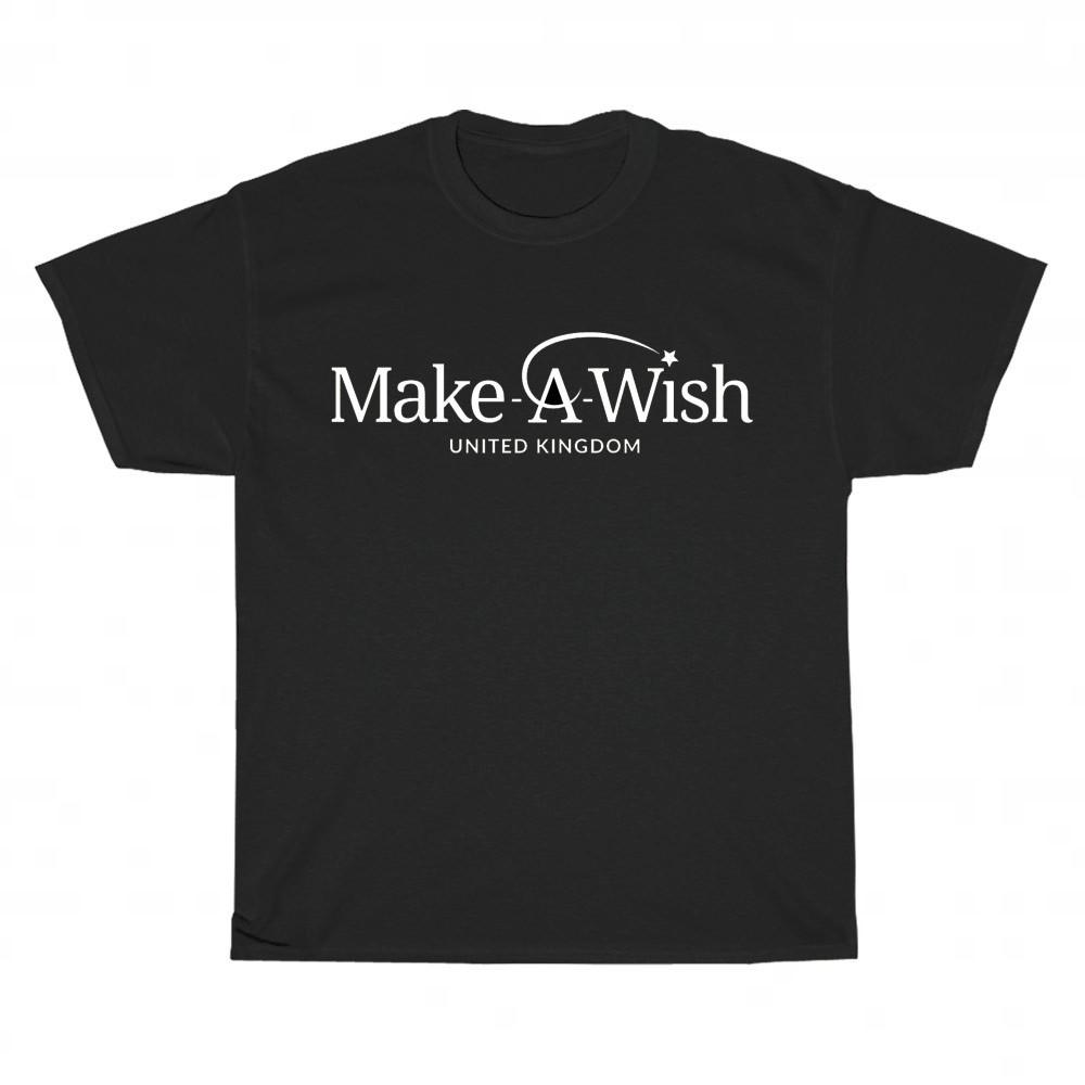 New Make A Wish Inspired Logo Unisex T-Shirt Funny Size S to 5XL L