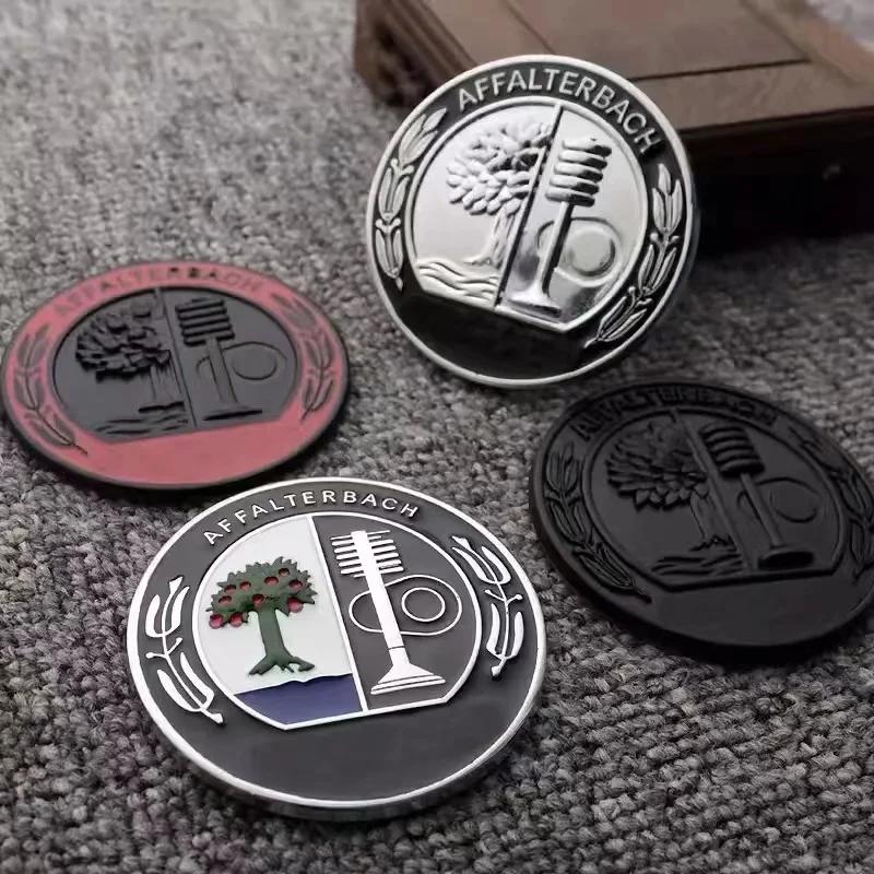 Heißer Autoaufkleber AFFALTERBACH LOGO 3D Metall Auto Heckklappe Türen Karosserie Emblem Aufkleber für Benz AMG C E S GLE CLC Klasse W204