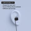 Sony Plug Wired Headphones for Phones with Multifunction Volume and Microphone Compatible with USB Audio Class White IER-EX15C USB-C In-Ear