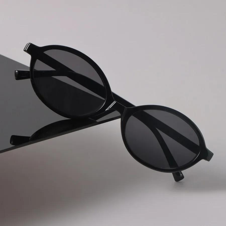 Vintage Retro Round Sunglasses for Women Men Luxurious Brand Designer Style Mirror Oval Sun Eyeglasses Female Male Small Frame Oculos De Sol