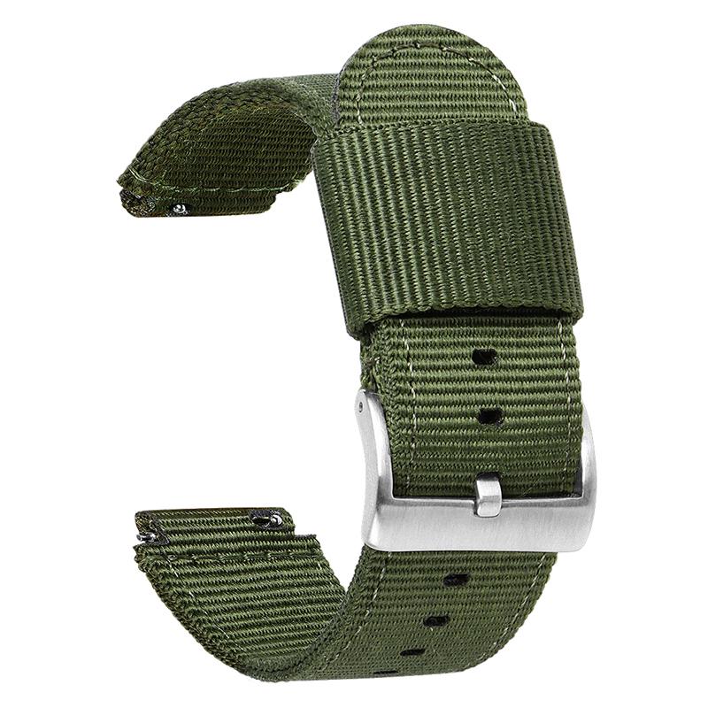 

16мм 18мм Нейлоновый ремешок для Casio AE-1200 1300 F-108 SGW-300/400/500 W-800H Холщовый ремешок для часов Быстросъемный Мужские аксессуары Ремень 16mm